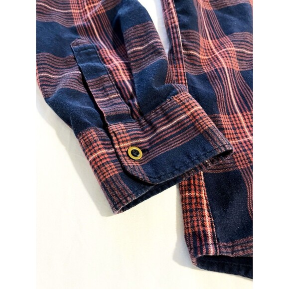 Wrangler Men's Long Sleeve Button Up Plaid Shirt Size L - Picture 2 of 4